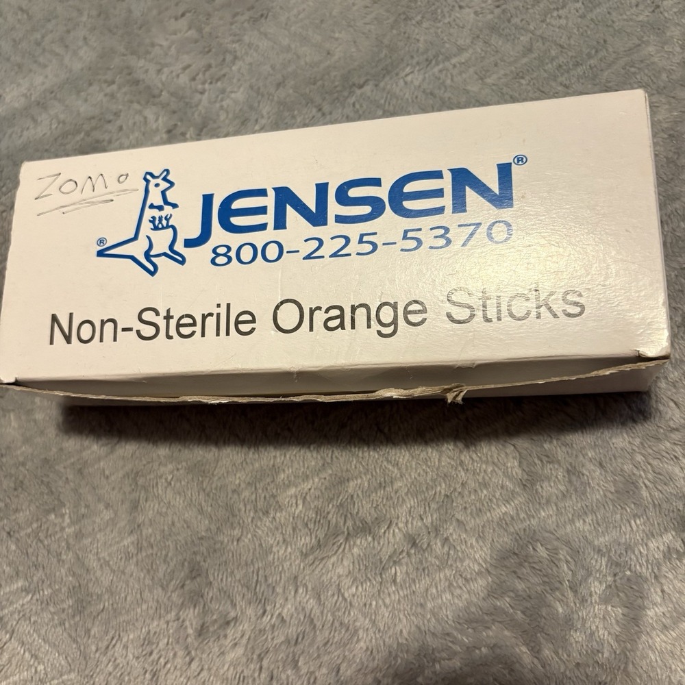 Jensen Non-stick Orange Sticks part 445-497  1 box 100 count - open***